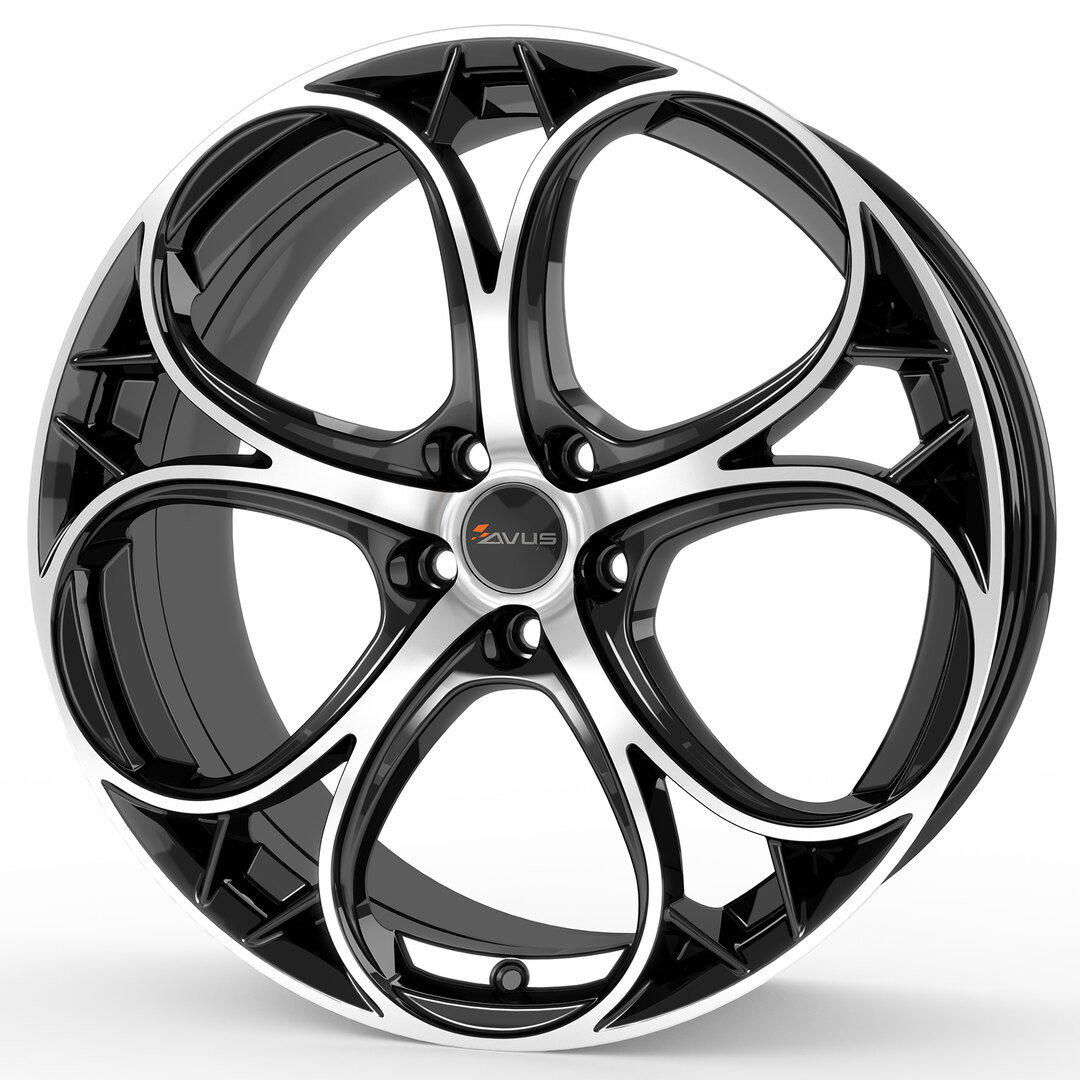AVUS Racing AC-520 Black Polished