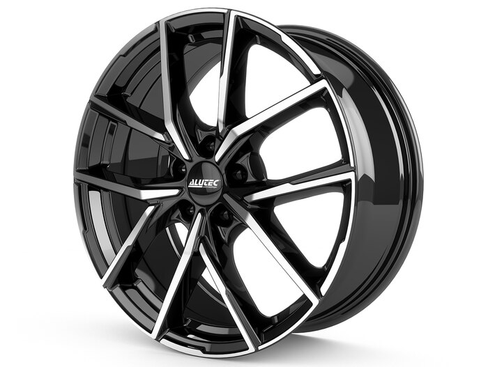 Alutec Aveleno diamant-schwarz frontpoliert