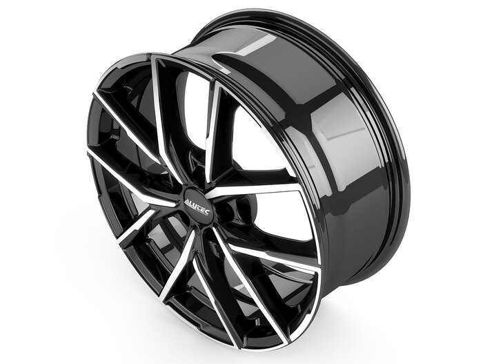 Alutec Aveleno diamant-schwarz frontpoliert