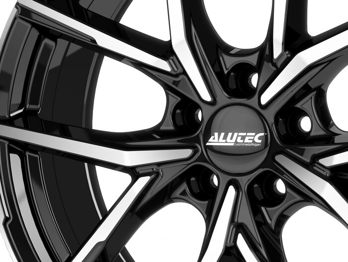Alutec Aveleno diamant-schwarz frontpoliert