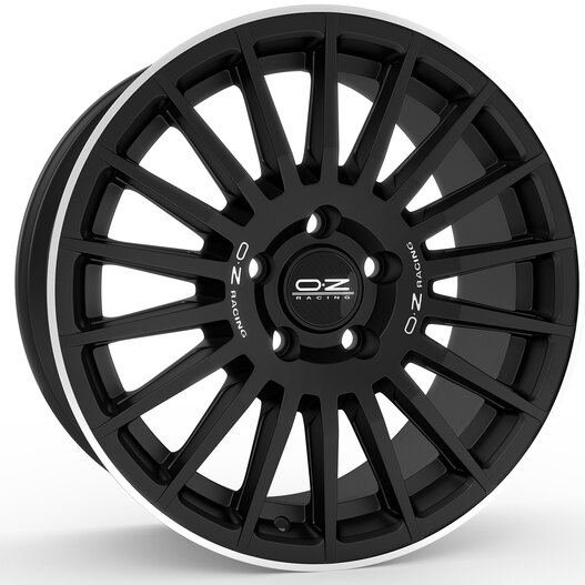 OZ Rally Desert Matt Black Diamond Lip