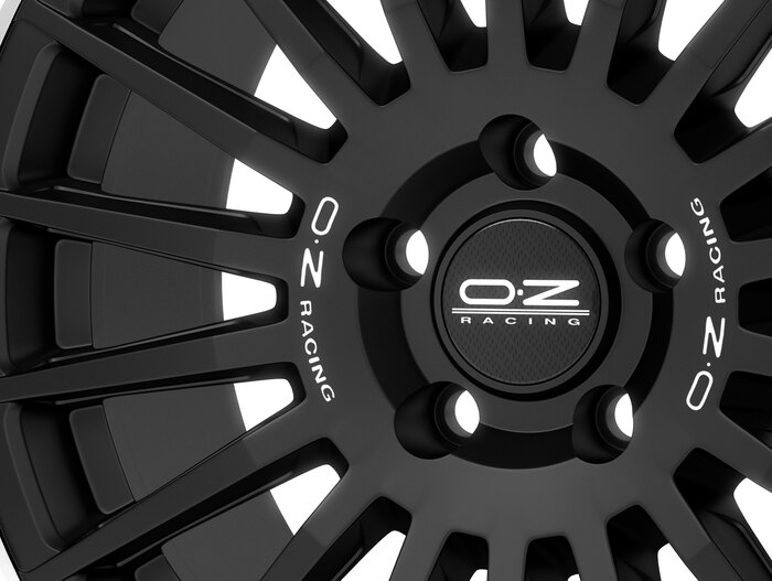 OZ Rally Desert Matt Black Diamond Lip