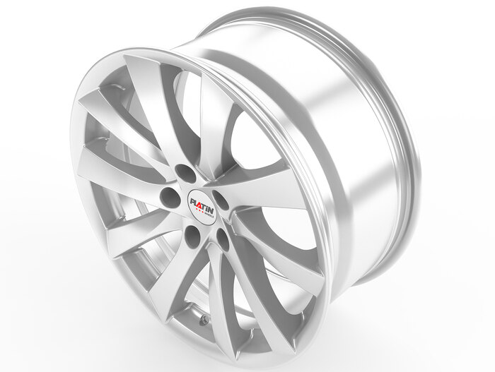 Platin P106 metall silber