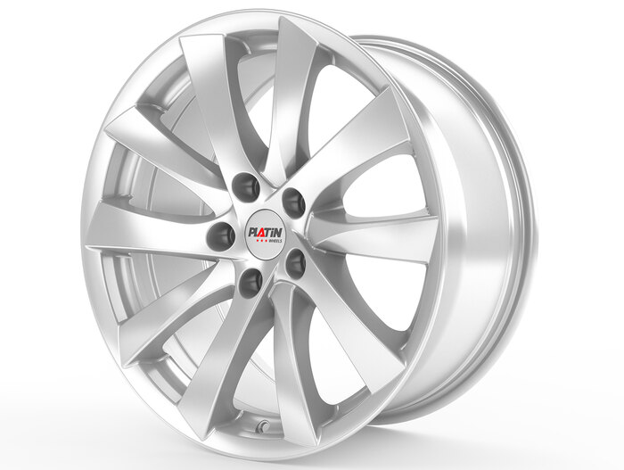 Platin P106 metall silber