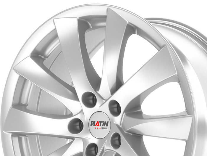 Platin P106 metall silber