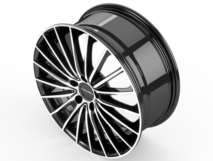 Carmani 24 Karl black polish