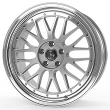 ULTRA Wheels UA3 LM Silver Lip Polished