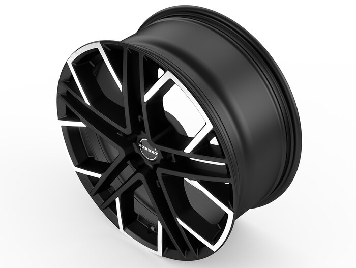 Borbet XV black polished matt