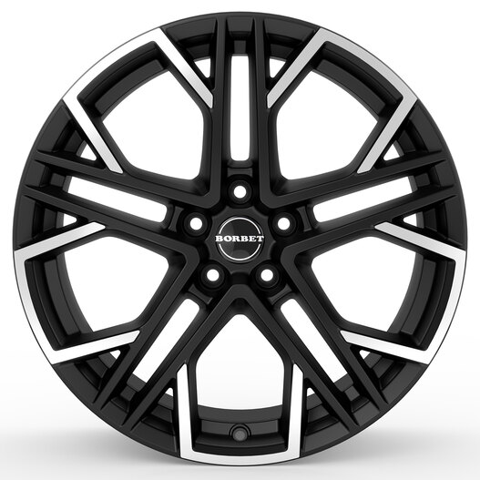 Borbet XV black polished matt