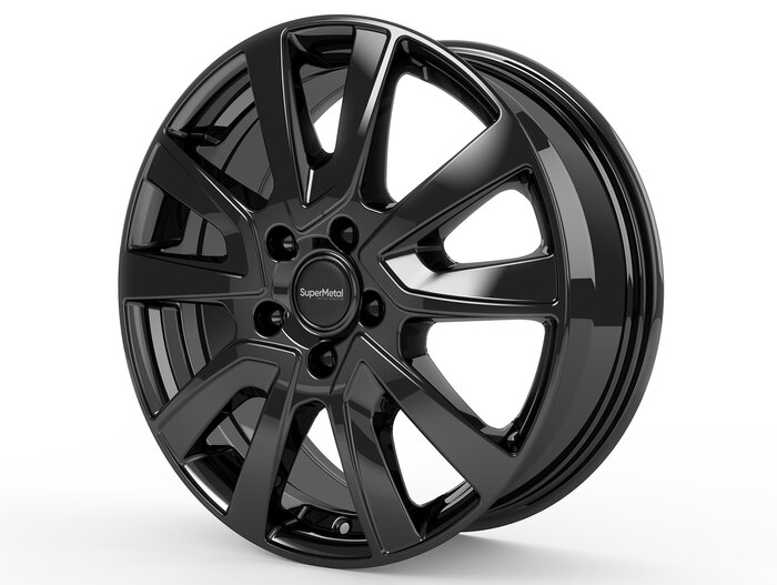 SuperMetal VAULT Schwarz Glanz