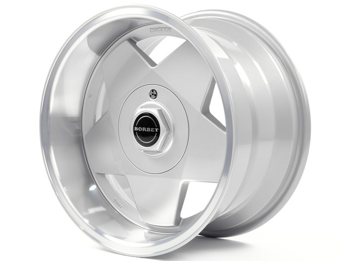 Borbet A silver polished