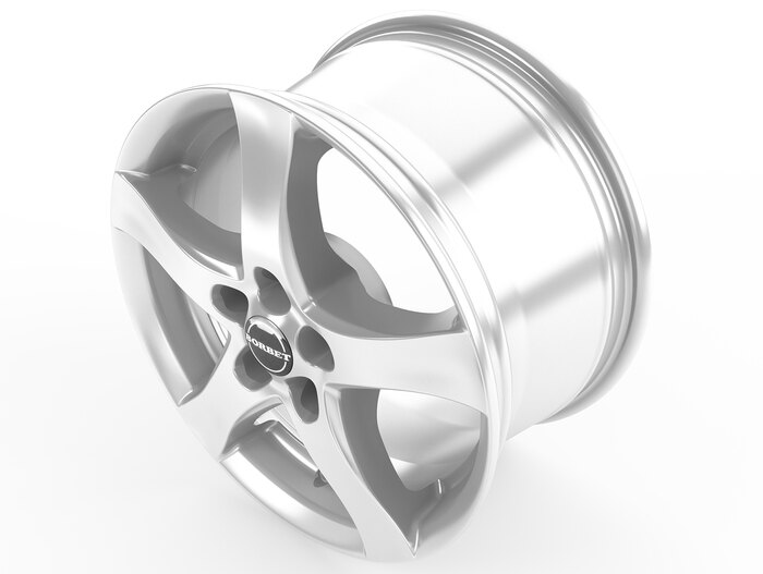 Borbet F brilliant silver