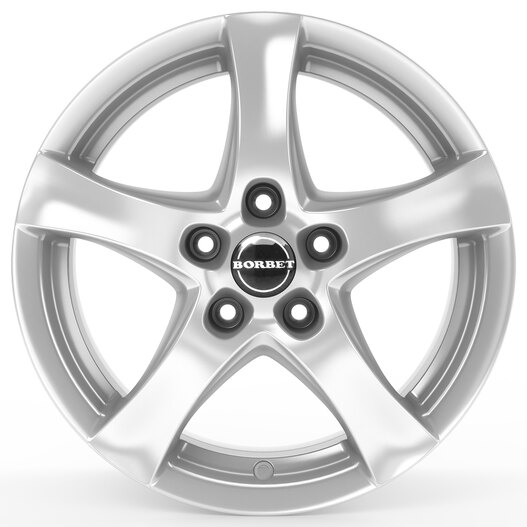 Borbet F brilliant silver