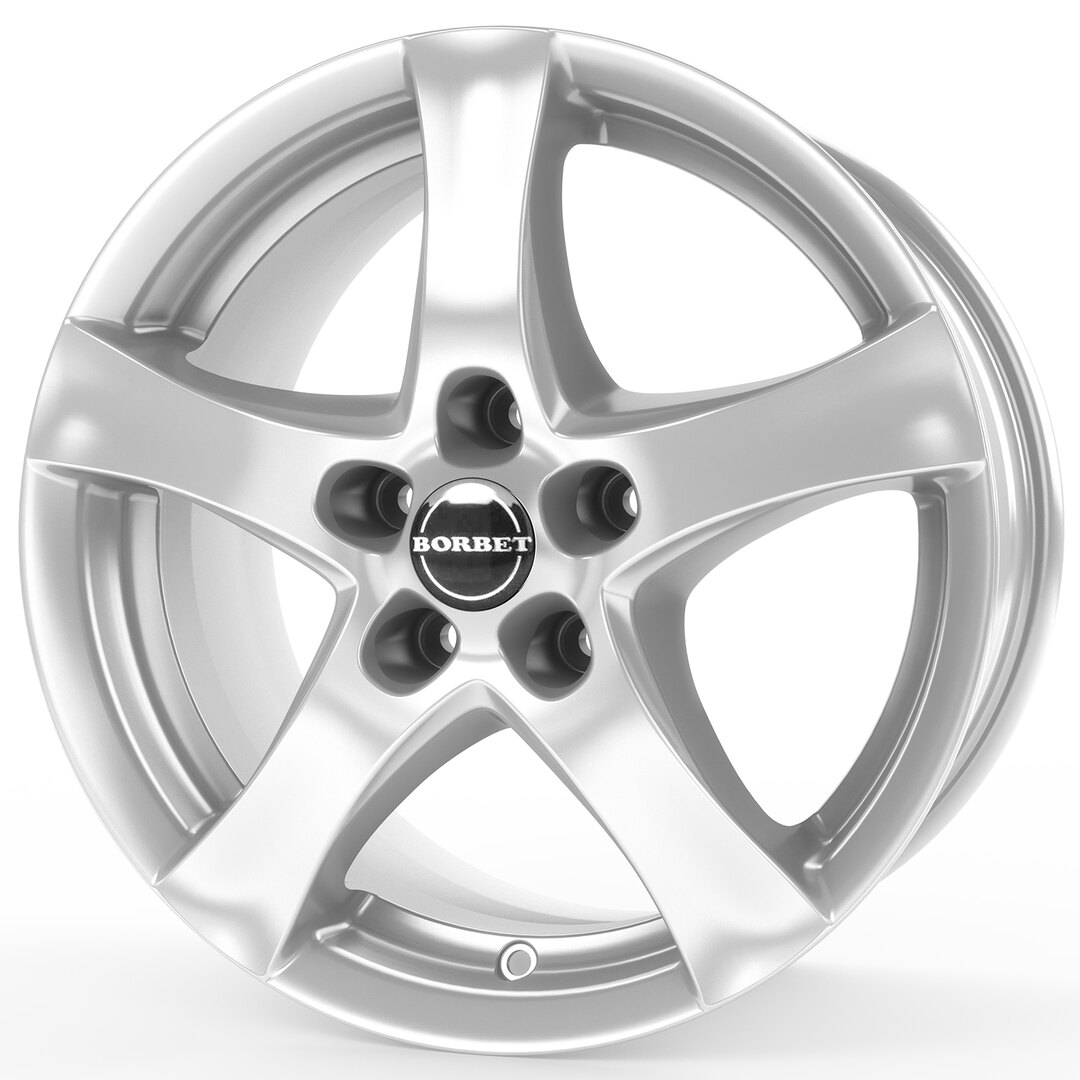 Borbet F brilliant silver