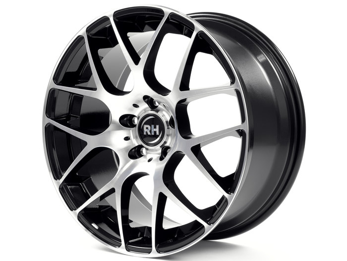 RH Alurad NBU Race Schwarz voll poliert