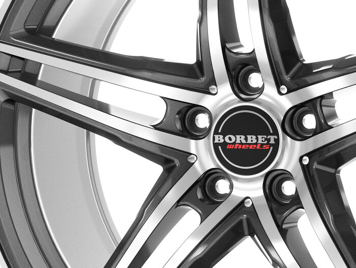 Borbet XRT graphite polished