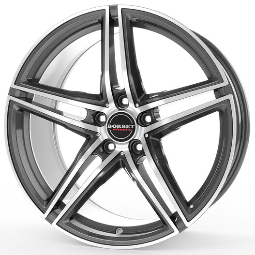 Borbet XRT graphite polished