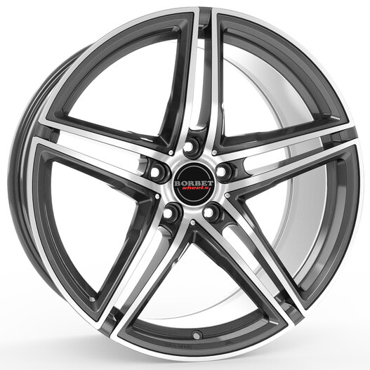 Borbet XRT graphite polished