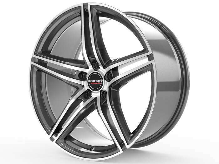 Borbet XRT graphite polished