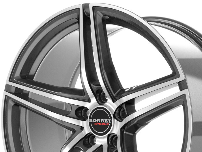 Borbet XRT graphite polished