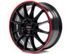 Ronal R54 Jetblack-Redrim