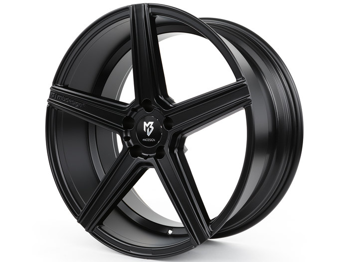 MB Design KV1 Mattschwarz