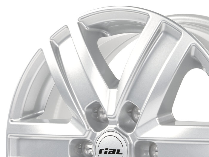 Rial Transporter 6-Loch polar-silber