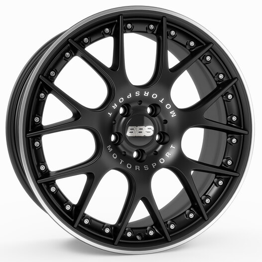 BBS CH-RII schwarz matt