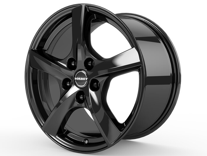 Borbet TL 5-Spoke black glossy