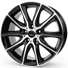 RStyle Wheels SR13 black front polished