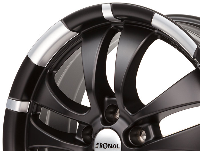 Ronal R59 Jetblack-Matt-Hornkopiert