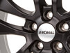 Ronal R59 Jetblack-Matt-Hornkopiert