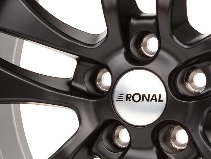 Ronal R59 Jetblack-Matt-Hornkopiert