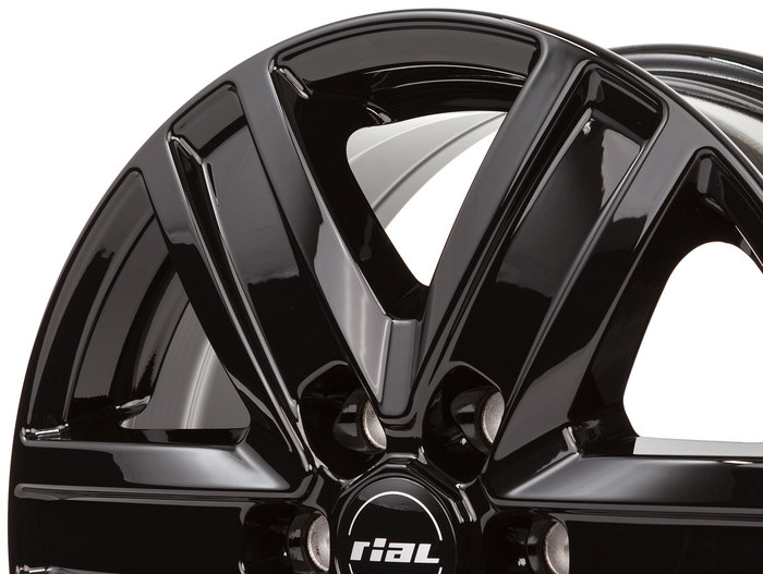 Rial Transporter 6-Loch diamant-schwarz