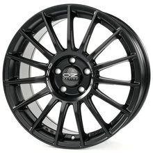 OZ Superturismo Dakar Matt Black + Silver Lettering