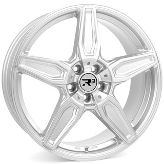 R³ Wheels R3H08 in silver
