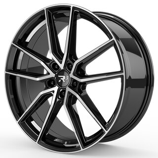 R³ Wheels R3H02 in black-polished