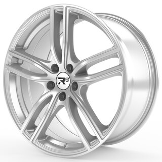 R³ Wheels R3H01 in silver
