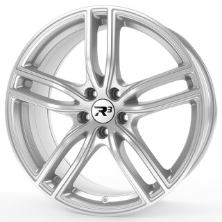 R³ Wheels R3H01 in silver
