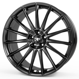 R³ Wheels R3H07 in black