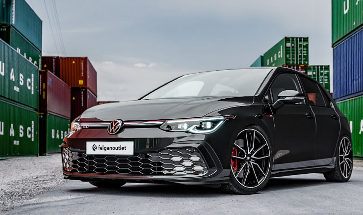 R³ Wheels R3H02 auf VW Golf 8 GTI